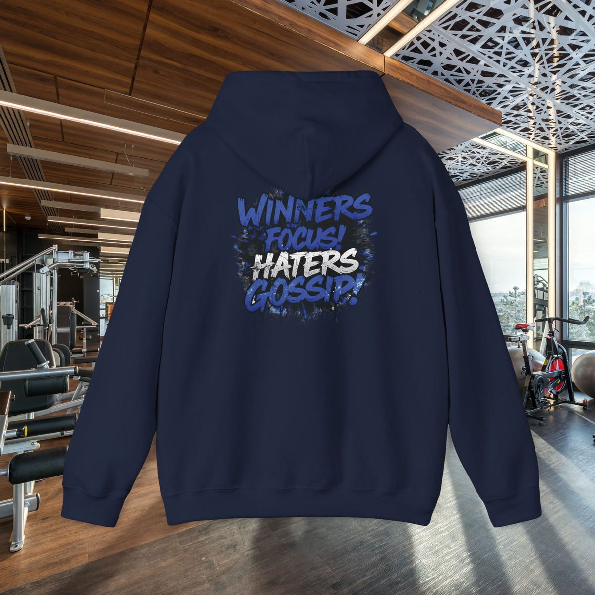 Winners Focus Haters Gossip  - Hooded Sweatshirt - S - 5XL - Multiple Colors - Fitness