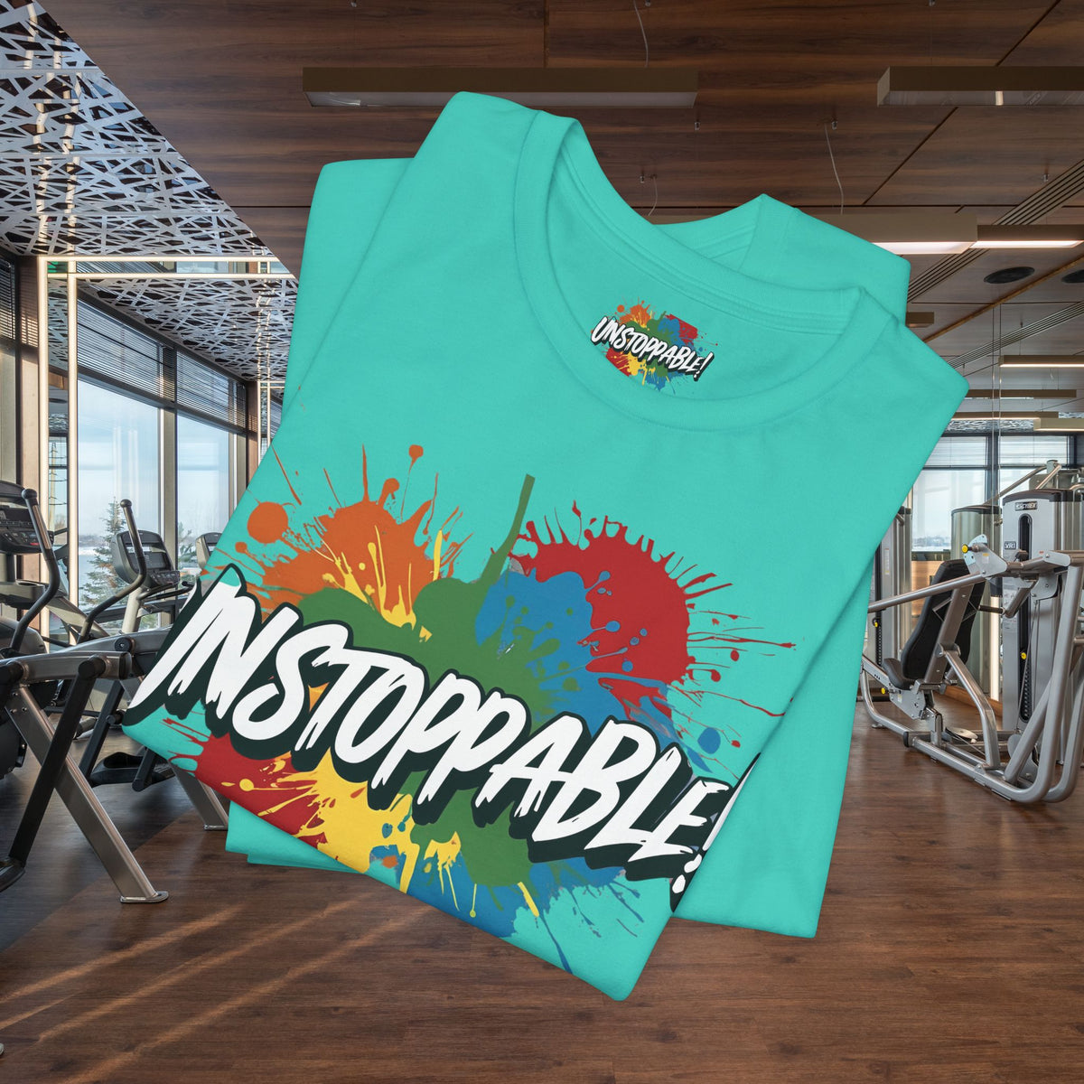 Unstoppable Vintage Retro T-Shirt - Motivational Graphic Tee - Unisex Casual Shirt