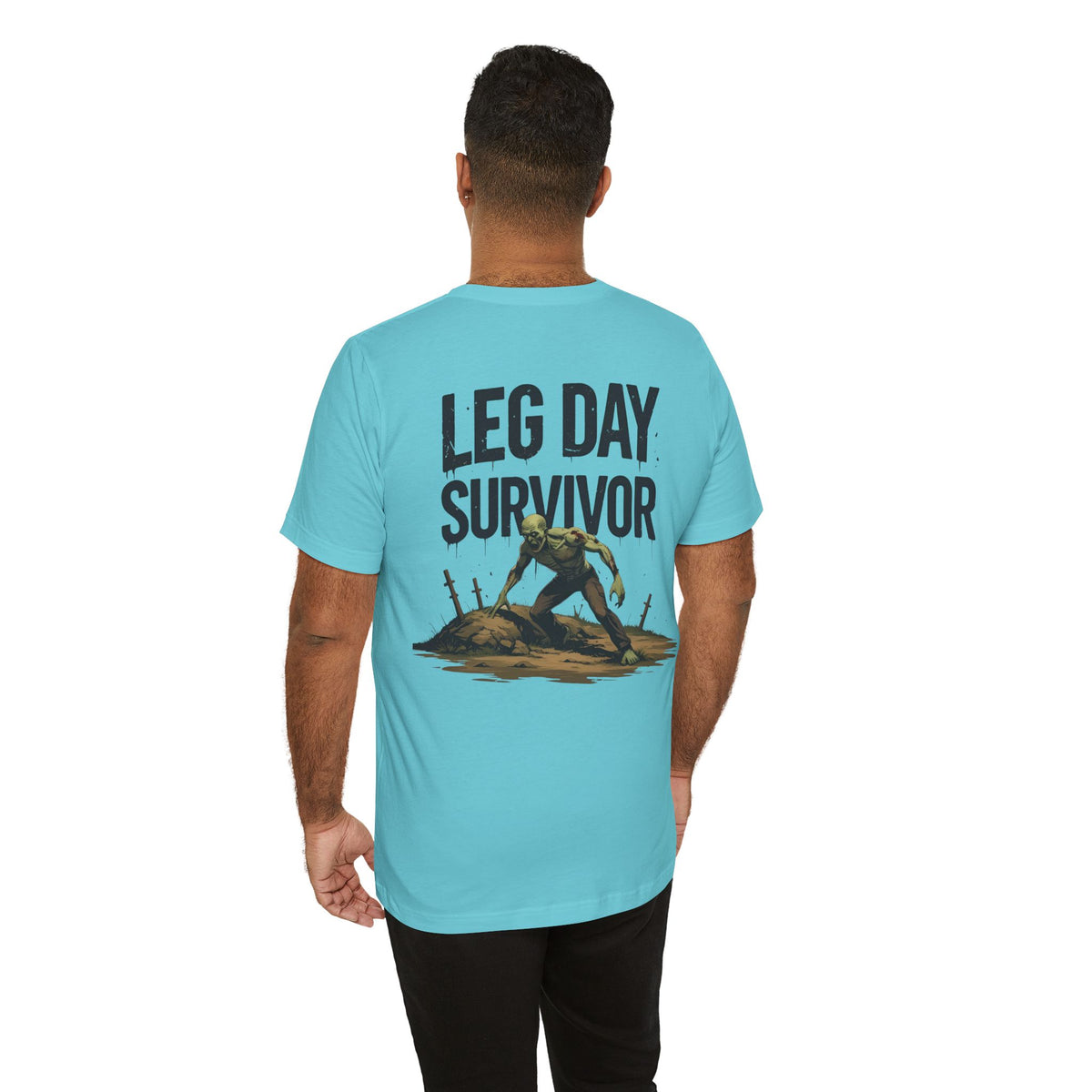 Leg Day Survivor Tee - Fitness Shirt - Workout Apparel - Gym Gift - Unisex Graphic Tee - Funny T-shirt
