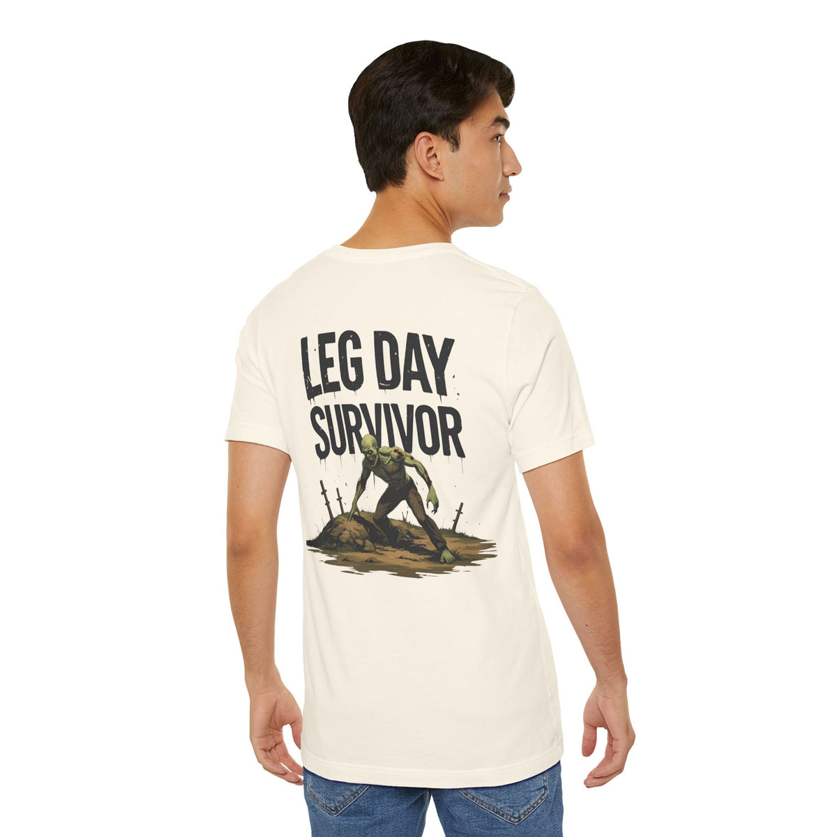 Leg Day Survivor Tee - Fitness Shirt - Workout Apparel - Gym Gift - Unisex Graphic Tee - Funny T-shirt
