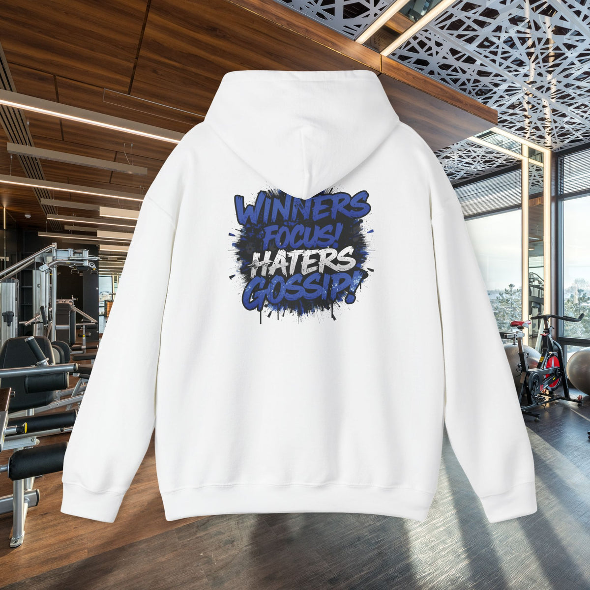 Winners Focus Haters Gossip  - Hooded Sweatshirt - S - 5XL - Multiple Colors - Fitness