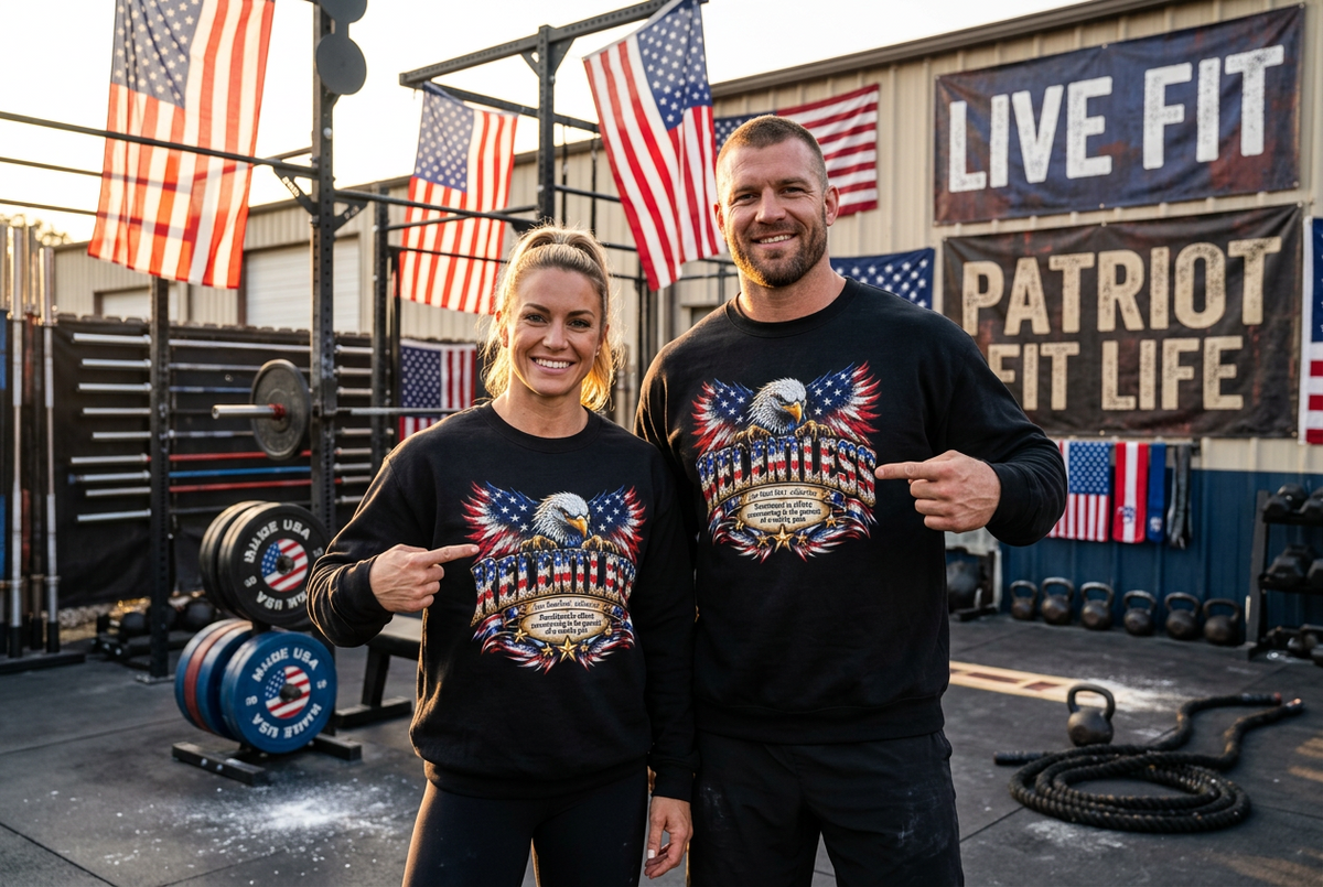 Relentless Eagle Definition Crewneck Sweatshirt - Patriot Fit Life