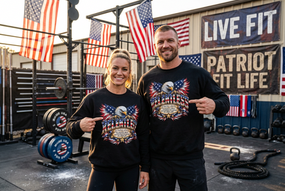 Relentless Eagle Definition Crewneck Sweatshirt - Patriot Fit Life
