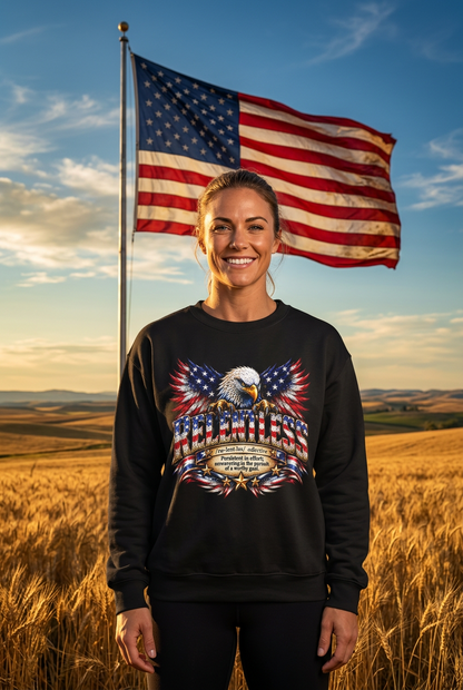 Relentless Eagle Definition Crewneck Sweatshirt - Patriot Fit Life