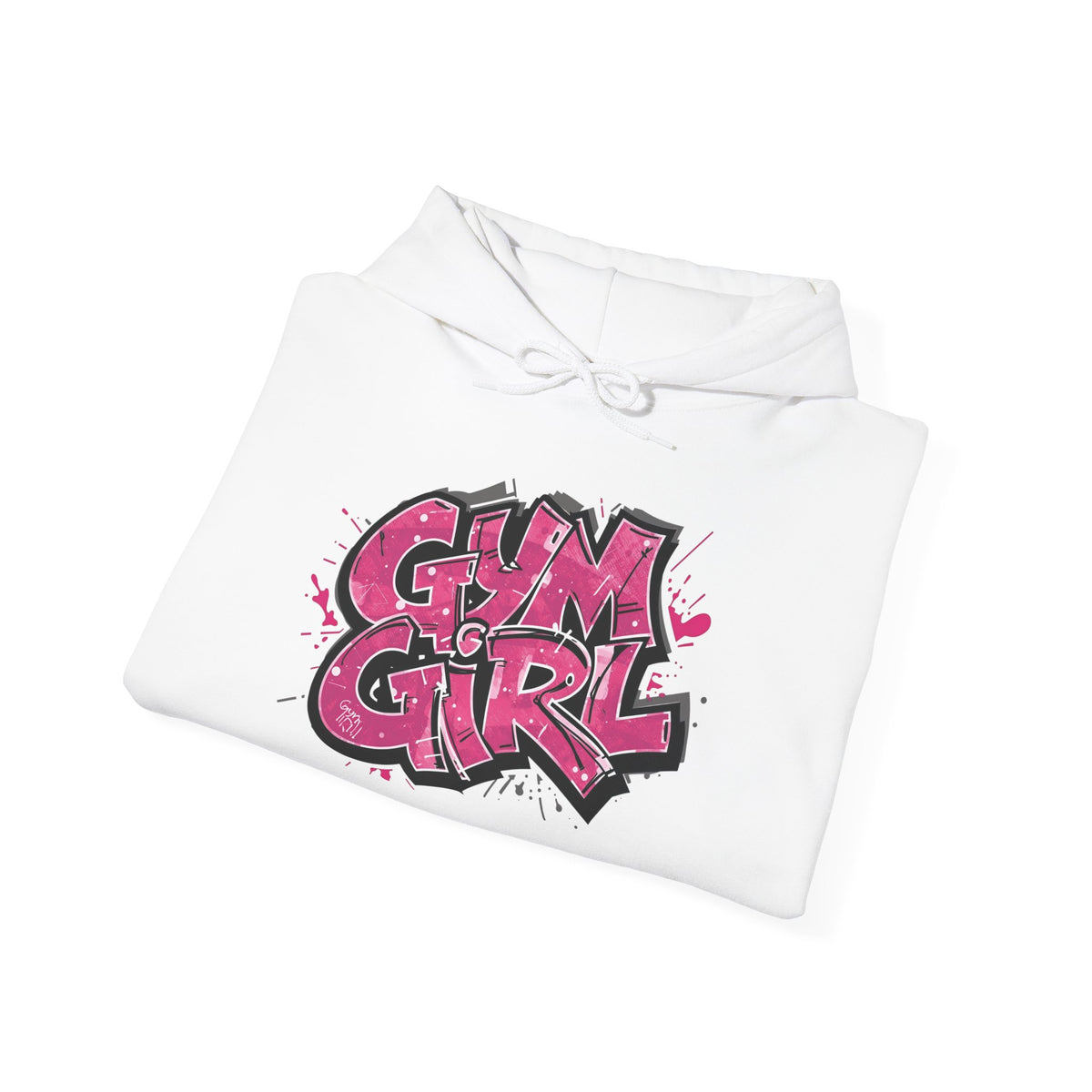 Stylish Gym Girl Print Hoodie - Women's Fitness Sweatshirt - Athletic Pullover - S-5XL