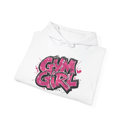 Stylish Gym Girl Print Hoodie - Women's Fitness Sweatshirt - Athletic Pullover - S-5XL