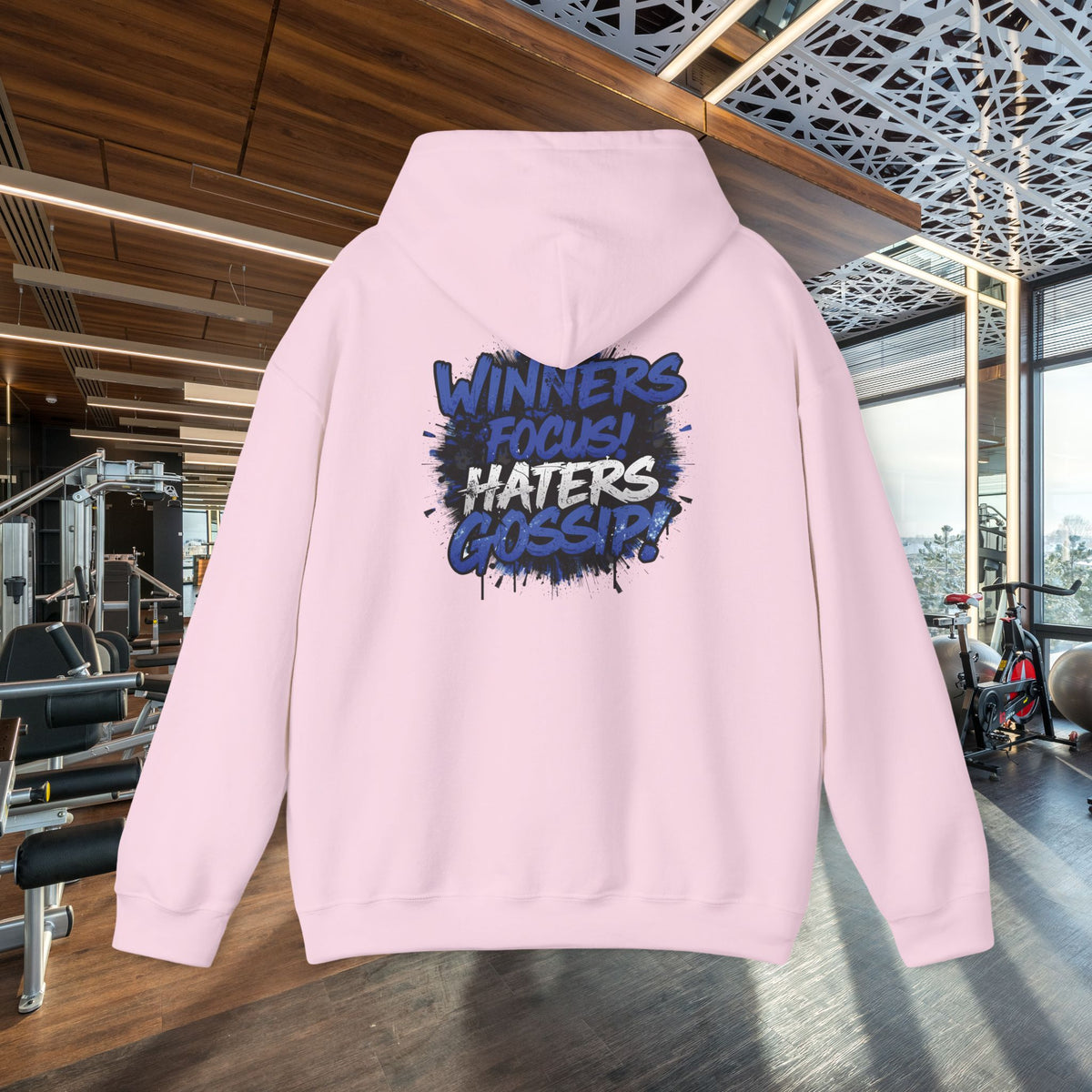 Winners Focus Haters Gossip  - Hooded Sweatshirt - S - 5XL - Multiple Colors - Fitness
