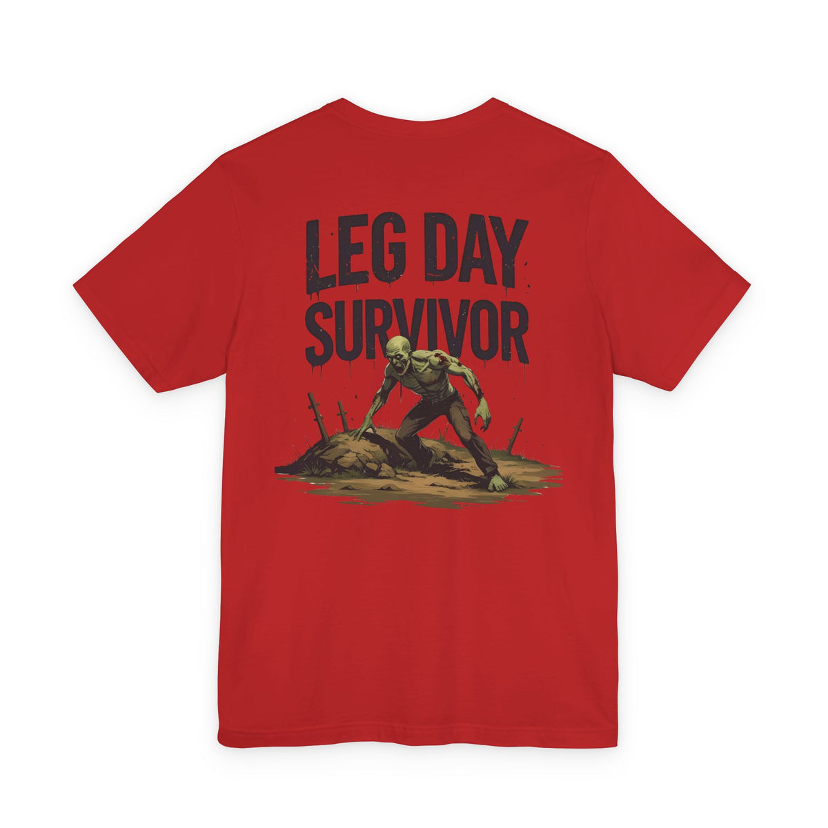 Leg Day Survivor Tee - Fitness Shirt - Workout Apparel - Gym Gift - Unisex Graphic Tee - Funny T-shirt