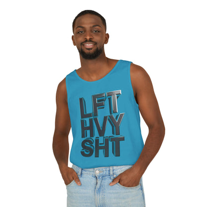 Lift Heavy Shit - LFT HVY SHT - Tank Top - Gym Workout Fitness Tank - Unisex XS-2XL