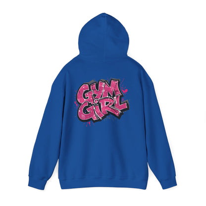 Stylish Gym Girl Print Hoodie - Women's Fitness Sweatshirt - Athletic Pullover - S-5XL
