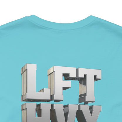 Lift Heavy Shit - LFT HVY SHT - 3D Gym T-Shirt - Bold Weightlifting Tee