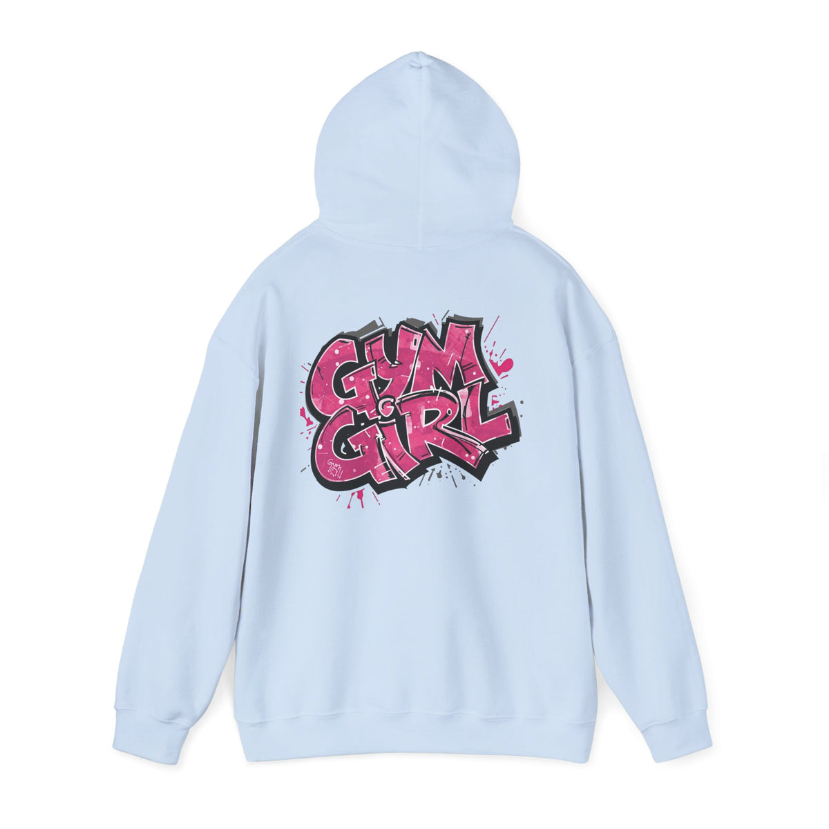 Stylish Gym Girl Print Hoodie - Women's Fitness Sweatshirt - Athletic Pullover - S-5XL