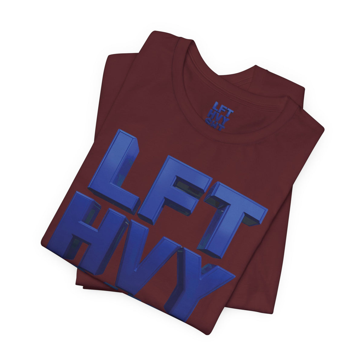 Lift Heavy Shit Gym T-Shirt - Bold 3D Weightlifting Tee - Unisex Fitness Apparel