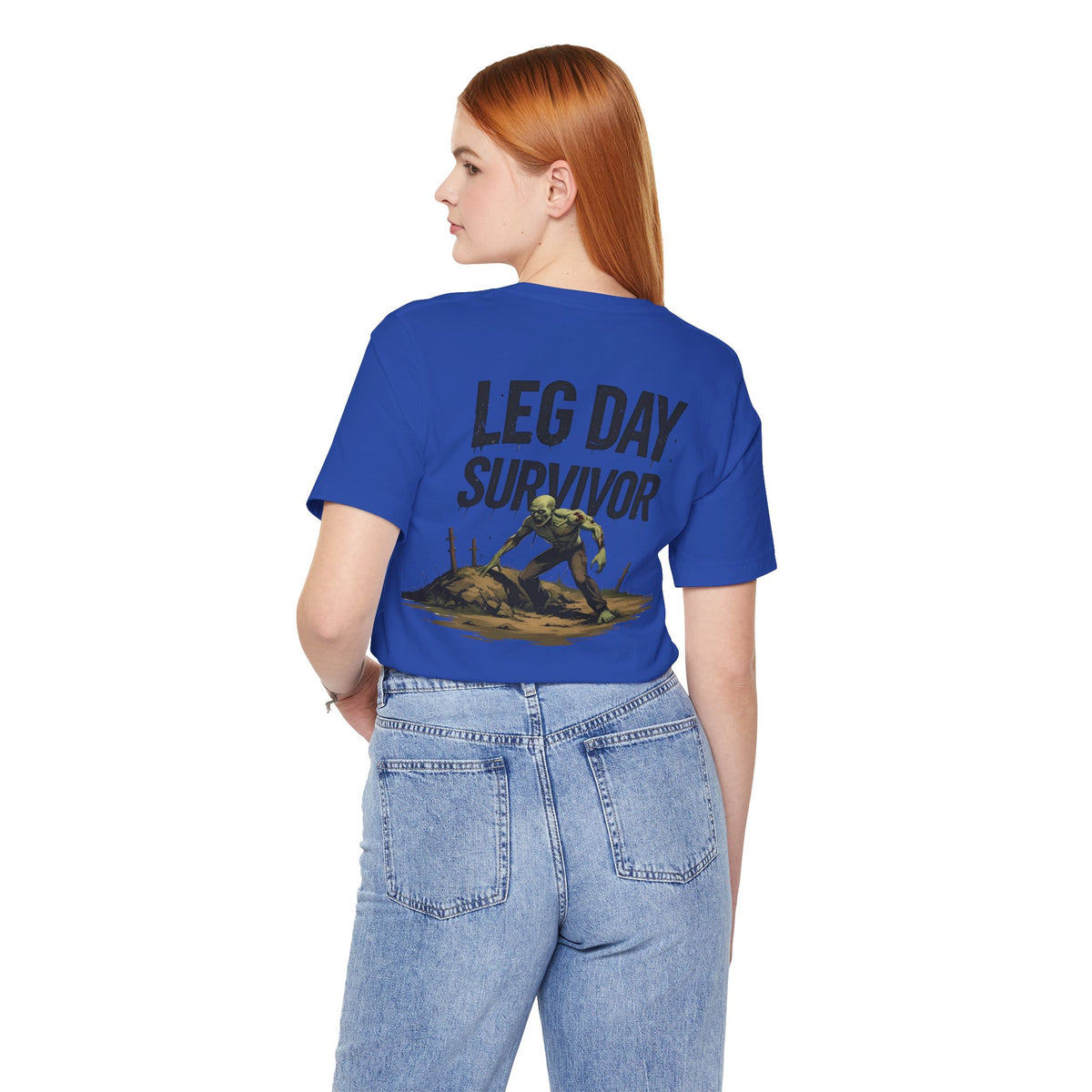 Leg Day Survivor Tee - Fitness Shirt - Workout Apparel - Gym Gift - Unisex Graphic Tee - Funny T-shirt