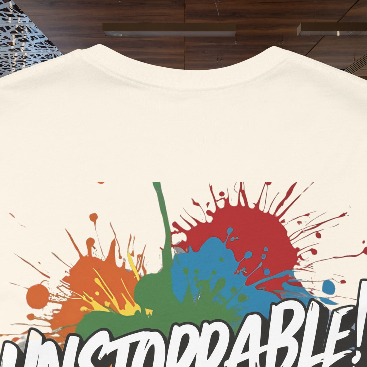 Unstoppable Vintage Retro T-Shirt - Motivational Graphic Tee - Unisex Casual Shirt