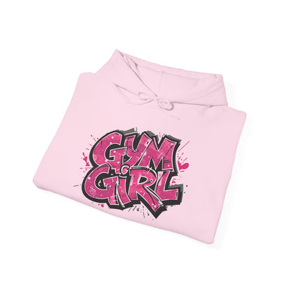 Stylish Gym Girl Print Hoodie - Women's Fitness Sweatshirt - Athletic Pullover - S-5XL
