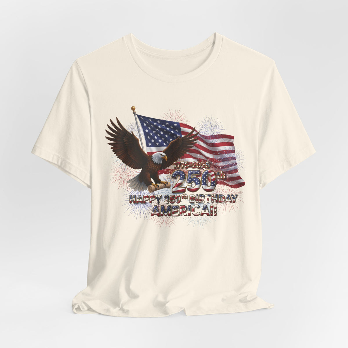 American Eagle Flag T-Shirt | Home of the Brave 250th Anniversary Tee