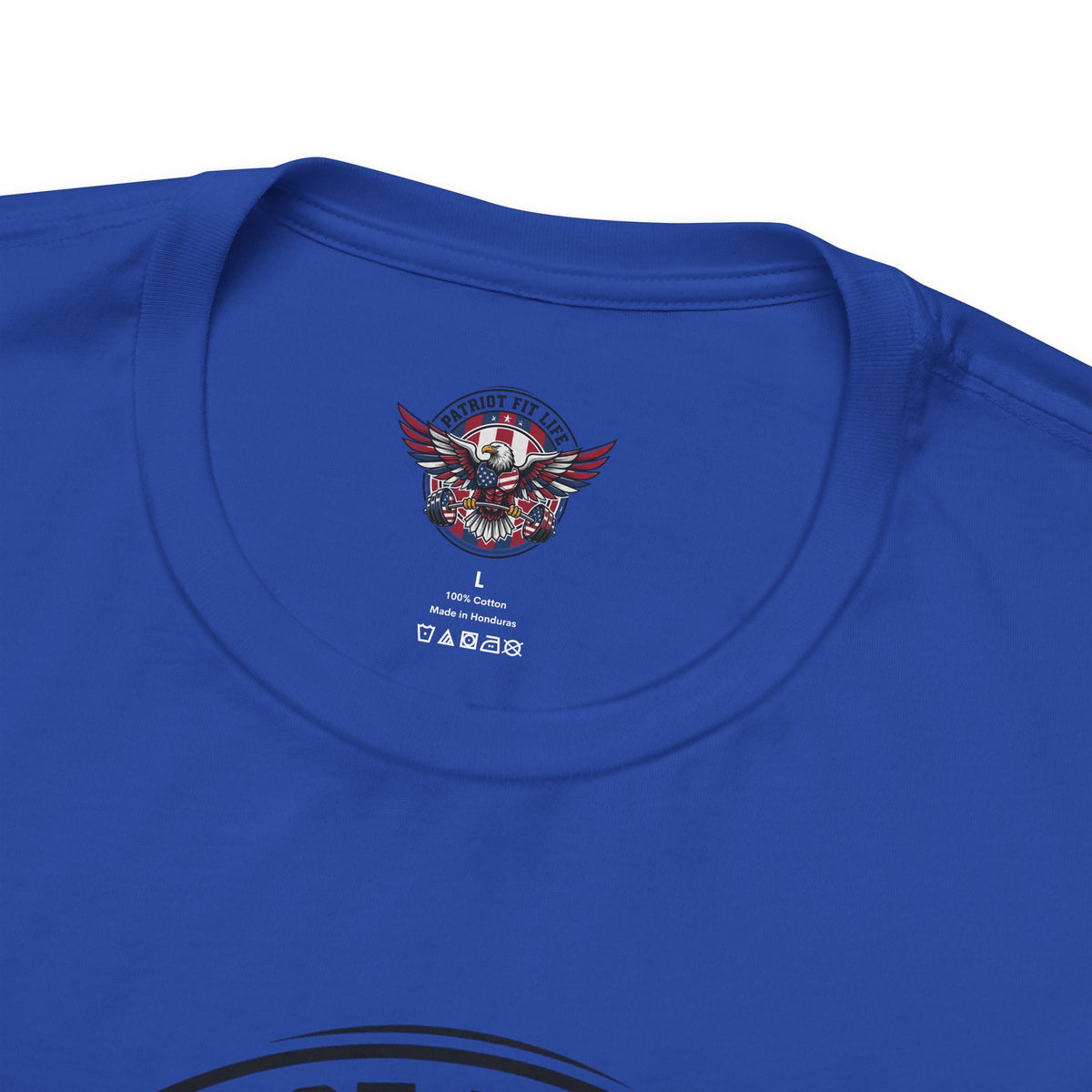 Patriot Fit Life Bald Eagle T-Shirt - American Flag Graphic Tee - Unisex Workout Shirt