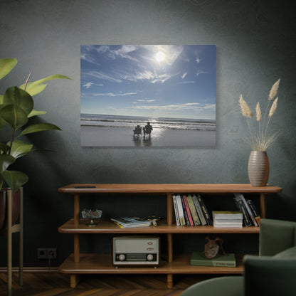 Beach Day Canvas Wall Art - Coastal Home Decor - Ocean Landscape - Serene Beach Print - 16 Sizes Available