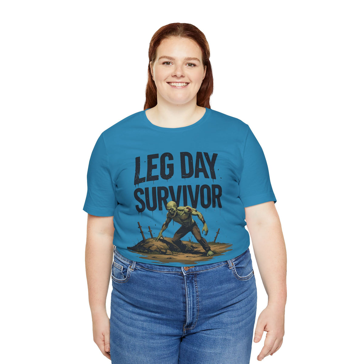 Leg Day Survivor Tee - Fitness Shirt - Workout Apparel - Gym Gift - Unisex Graphic Tee - Funny T-shirt