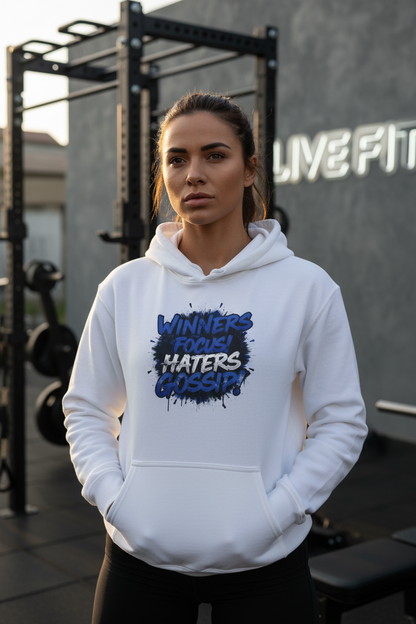Winners Focus Haters Gossip  - Hooded Sweatshirt - S - 5XL - Multiple Colors - Fitness