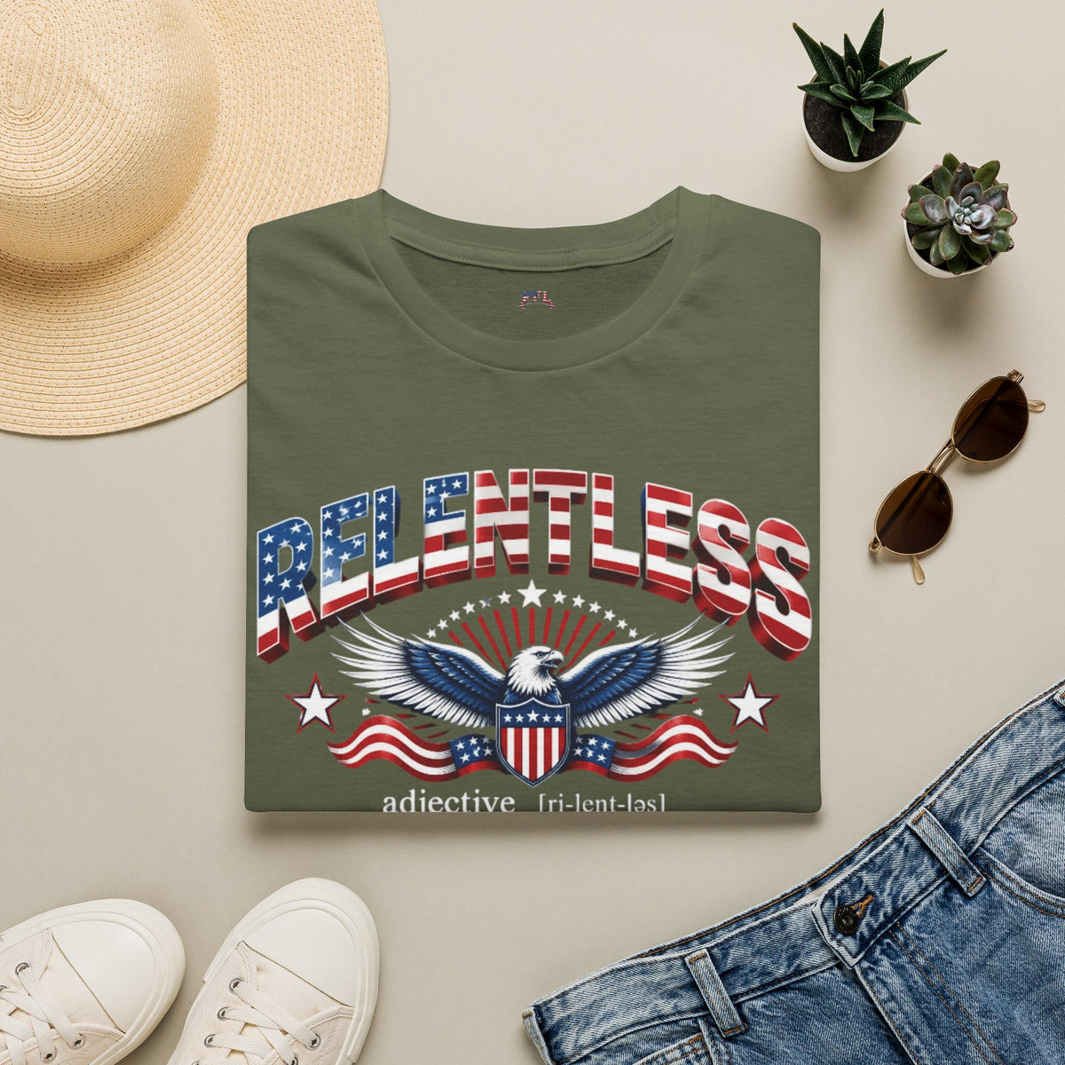 Relentless Patriotic Definition T-Shirt