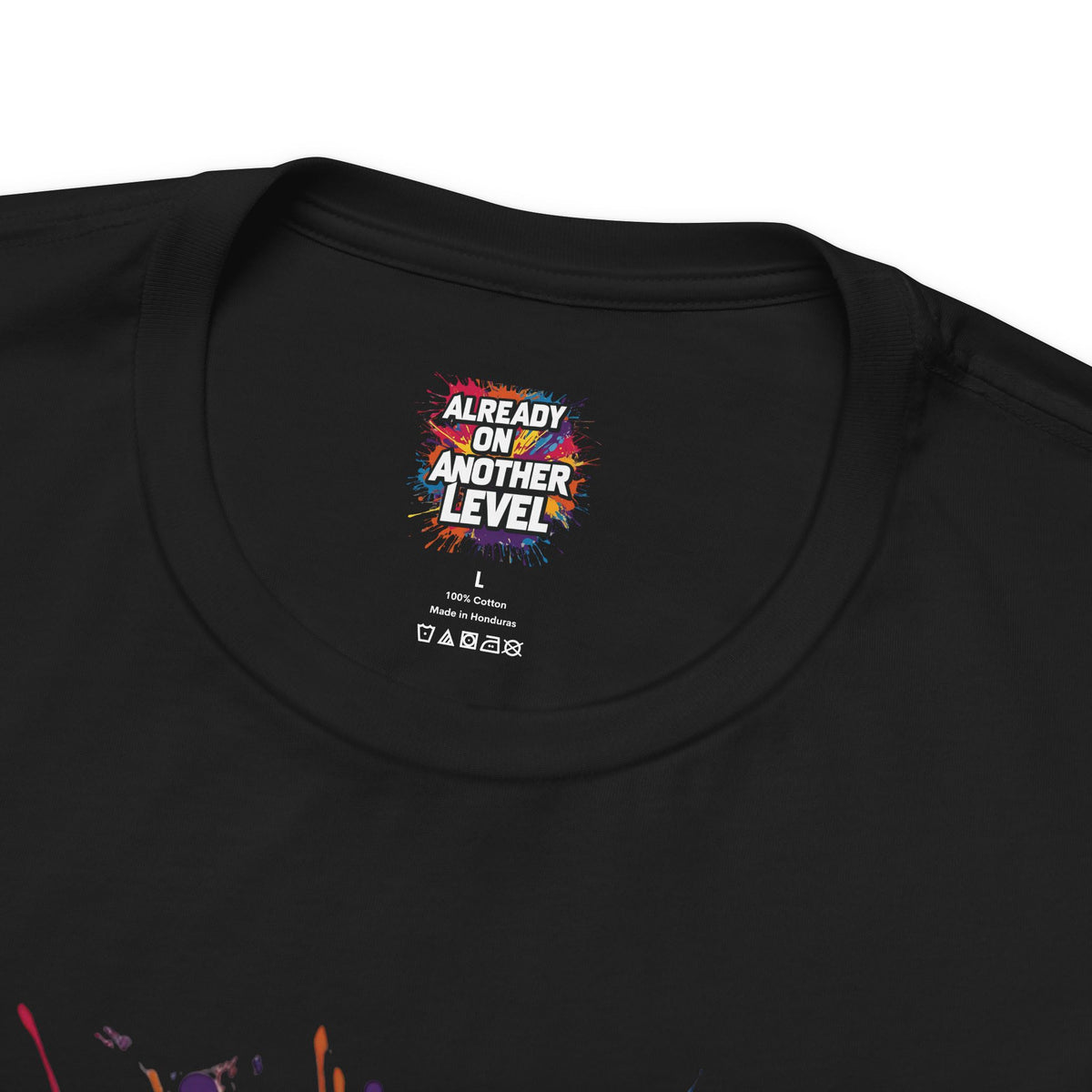 Already on Another Level - Colorful Motivational T-Shirt - Fitness Gym Tee - XS-4XL