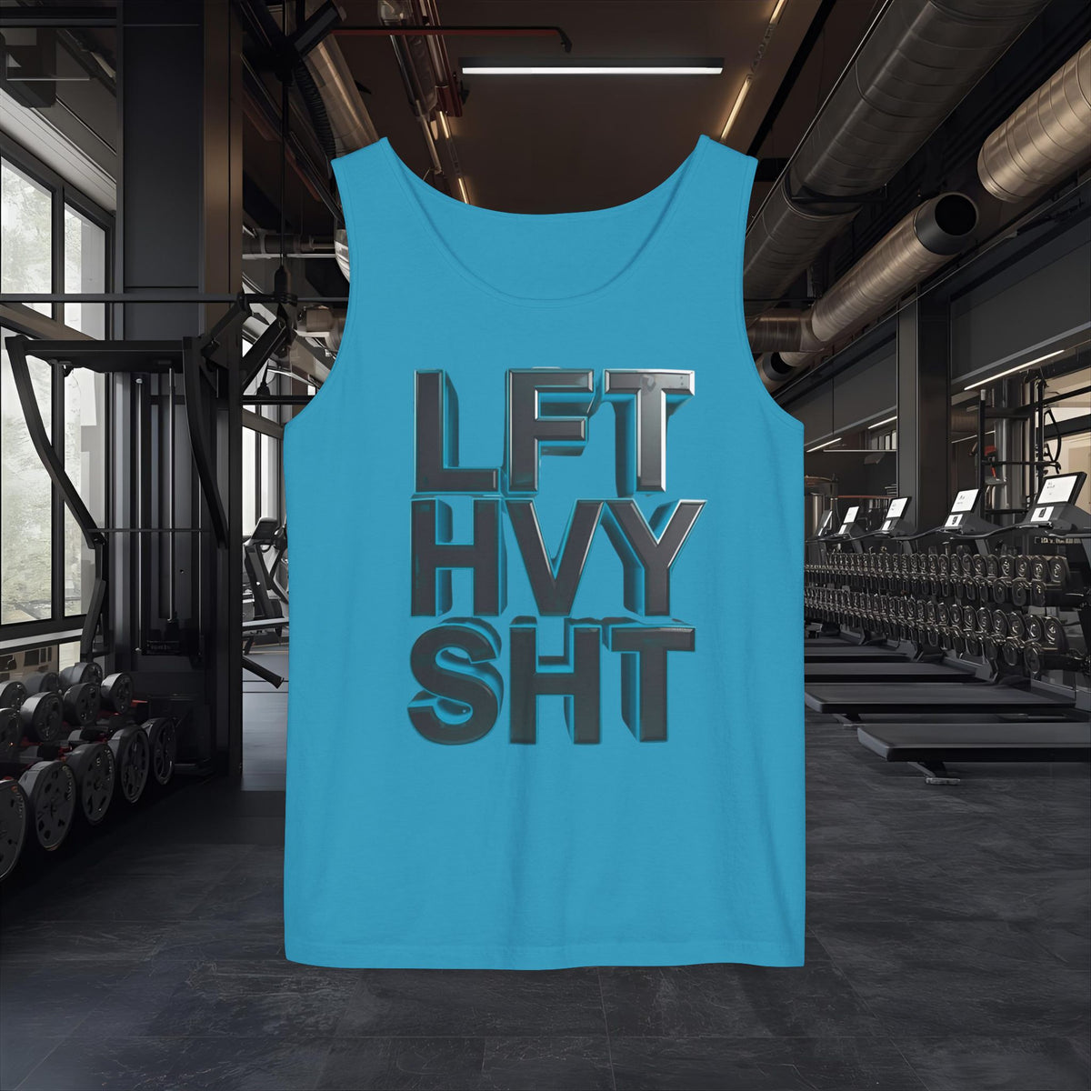Lift Heavy Shit - LFT HVY SHT - Tank Top - Gym Workout Fitness Tank - Unisex XS-2XL