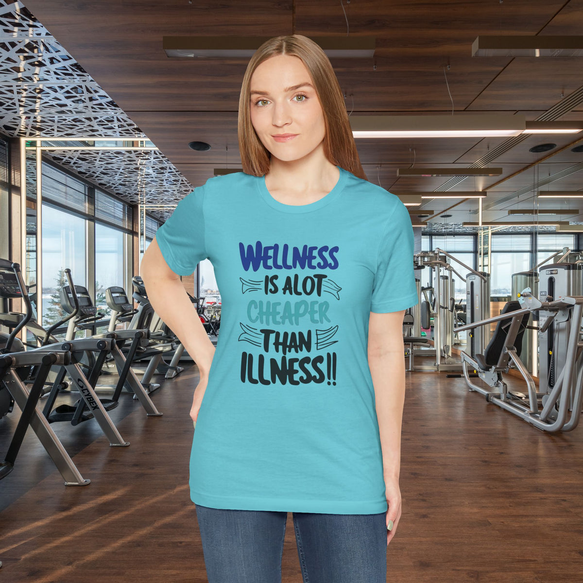 Wellness Is A Lot Cheaper Than Illness - Wellness Awareness T-Shirt - Unisex S-3XL