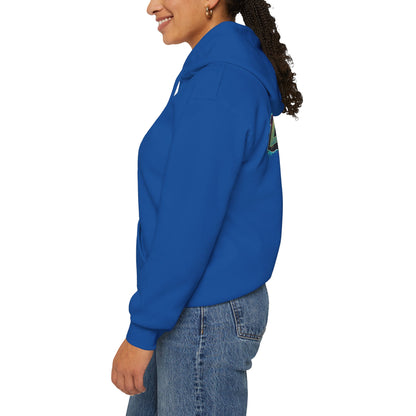 LIVE FIT Hoodie - Unisex Heavy Blend Sweatshirt - Fitness Gym Wear - Workout Apparel - S-5XL