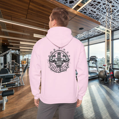 Muscles Loading Please Wait - Motivational Fitness Hoodie - Gym Sweatshirt - Unisex S-5XL