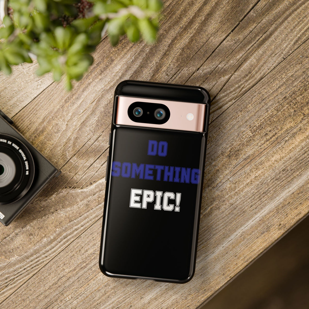Phone Case - "Do Something Epic!" Motivational Protective Case - Fitness
