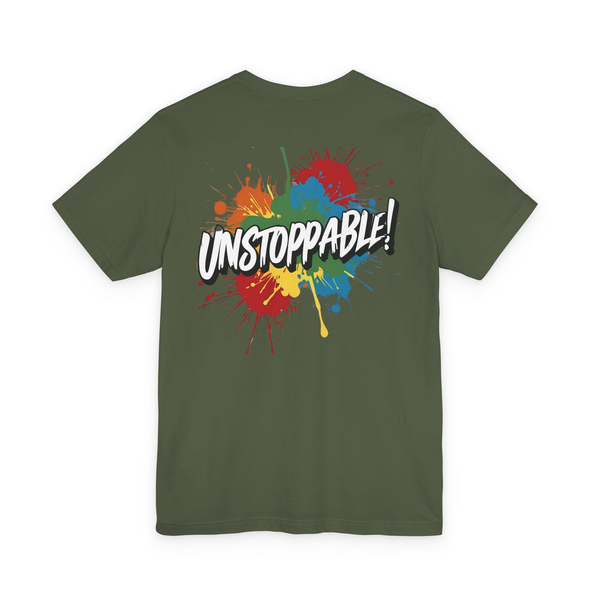 Unstoppable Vintage Retro T-Shirt - Motivational Graphic Tee - Unisex Casual Shirt