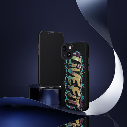 Stylish - Live Fit - Tough Phone Cases - Smartphone Protection - Multiple Sizes - Holiday Gift - Birthday Gift - Fitness