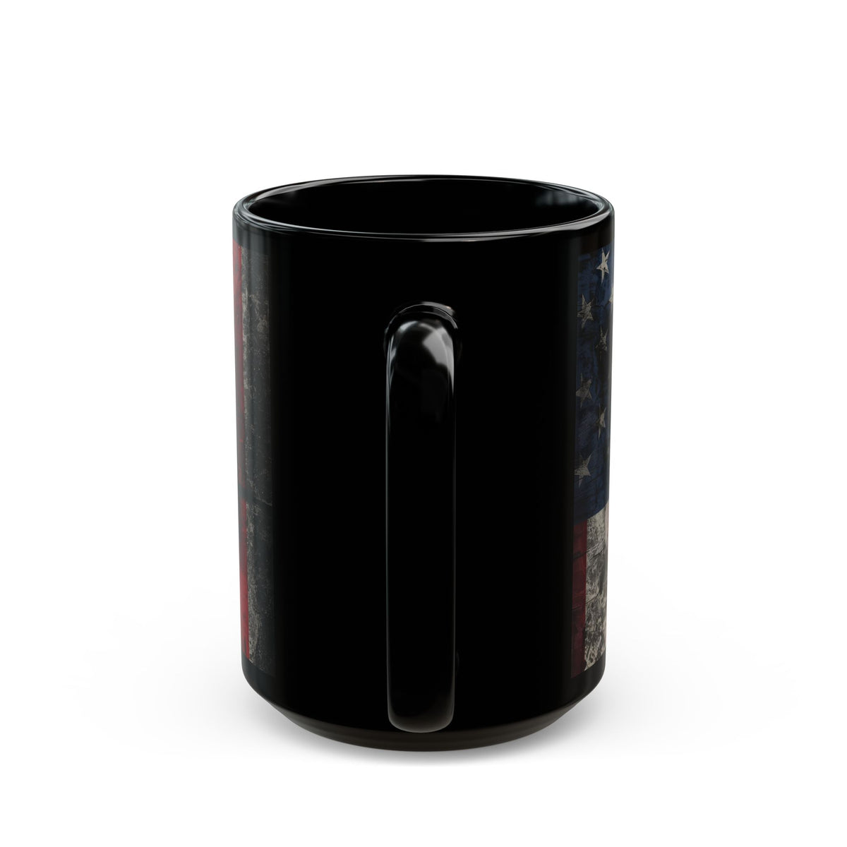 Stronger Than Yesterday! Motivational Mug - American Flag - 11oz/15oz