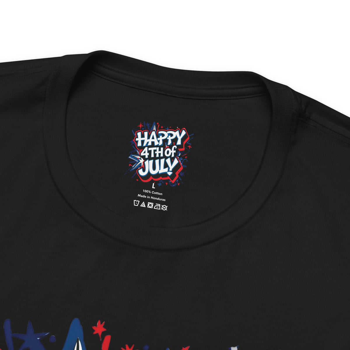 Happy 4th Of July Unisex Jersey Short Sleeve Tee, Independence Day T-Shirt, Patriotic Shirt, Red White Blue Tee, USA Celebration Top
