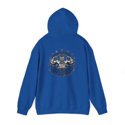 Muscles Loading Please Wait - Motivational Fitness Hoodie - Gym Sweatshirt - Unisex S-5XL