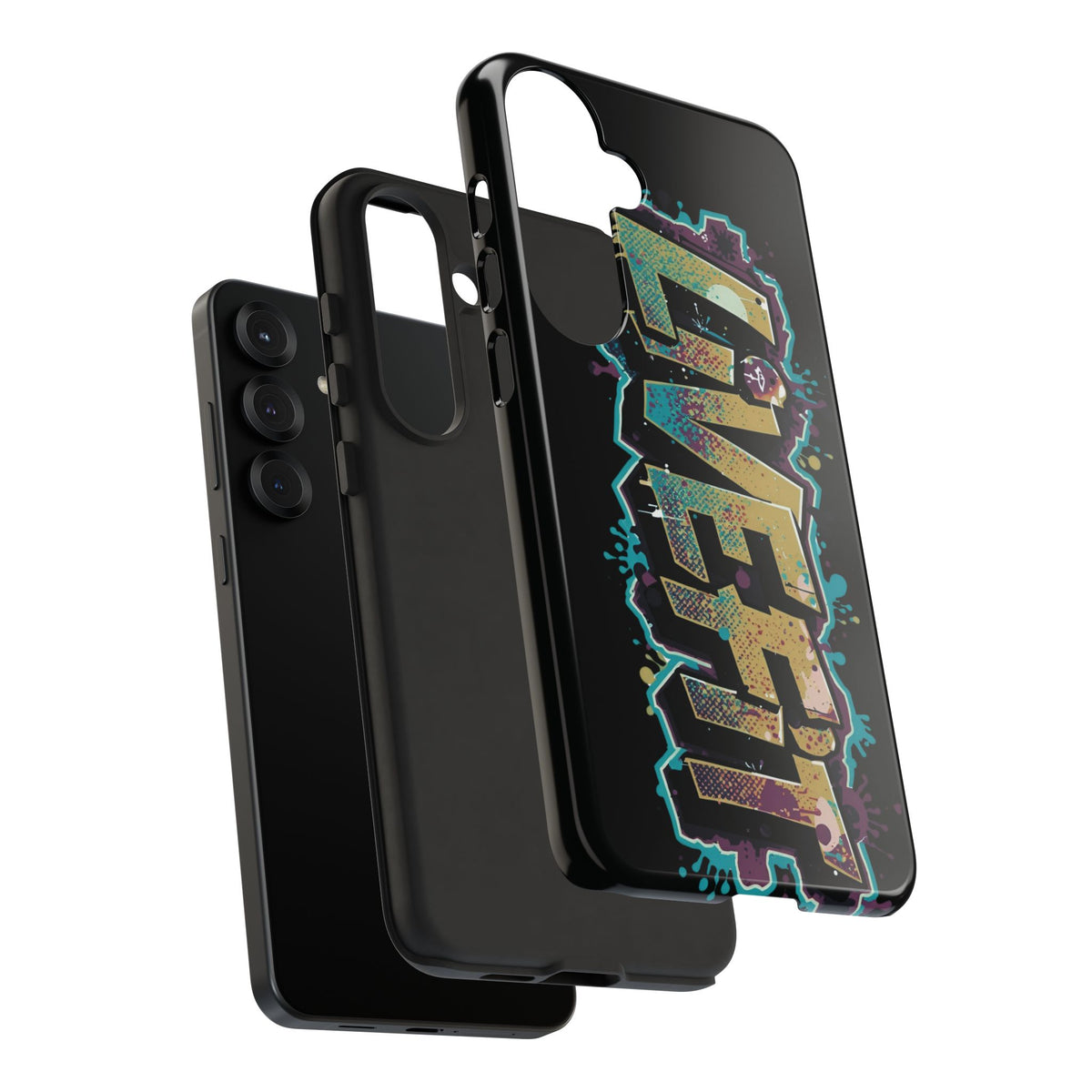 Stylish - Live Fit - Tough Phone Cases - Smartphone Protection - Multiple Sizes - Holiday Gift - Birthday Gift - Fitness