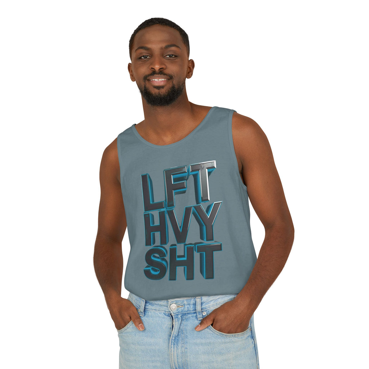 Lift Heavy Shit - LFT HVY SHT - Tank Top - Gym Workout Fitness Tank - Unisex XS-2XL