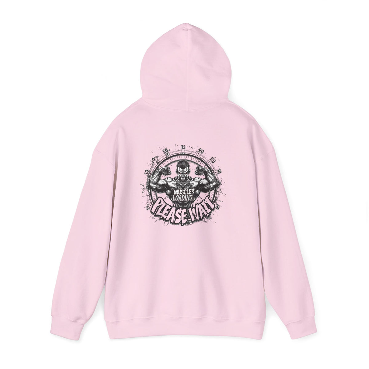Muscles Loading Please Wait - Motivational Fitness Hoodie - Gym Sweatshirt - Unisex S-5XL
