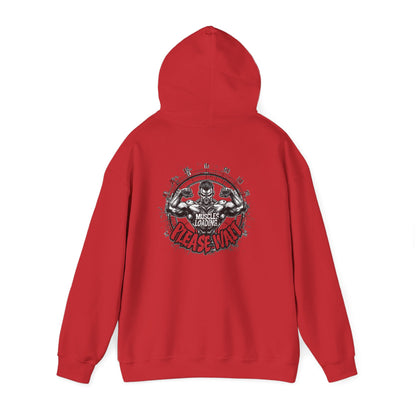 Muscles Loading Please Wait - Motivational Fitness Hoodie - Gym Sweatshirt - Unisex S-5XL