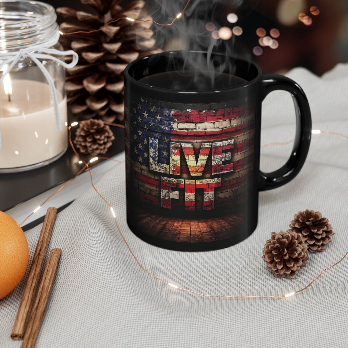LIVE FIT Patriotic Mug (11oz/15oz)