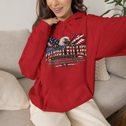 Patriot Fit Life Eagle & Flag Wings Definition Hoodie | S–5XL