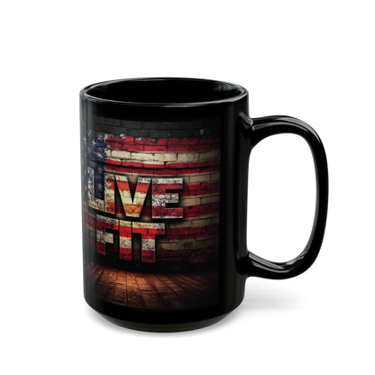 LIVE FIT Patriotic Mug (11oz/15oz)