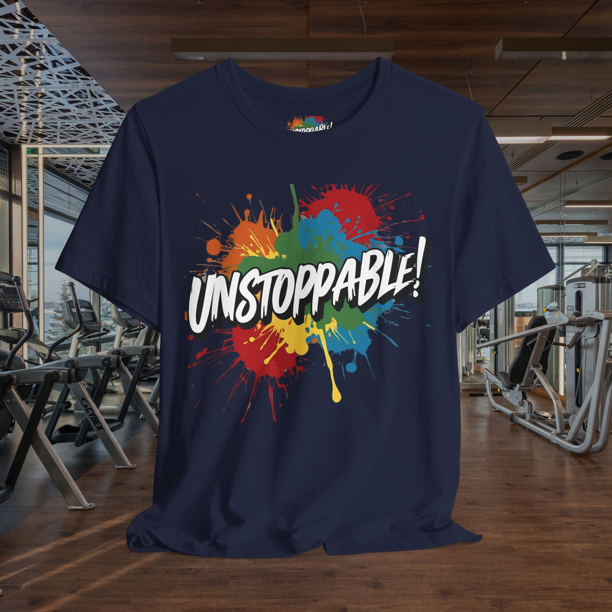 Unstoppable Vintage Retro T-Shirt - Motivational Graphic Tee - Unisex Casual Shirt