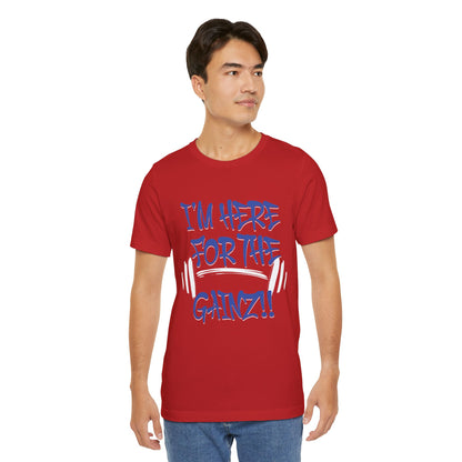 I'm Here For The Gainz! Gym Motivation T-Shirt - Funny Fitness Tee - Unisex XS-4XL
