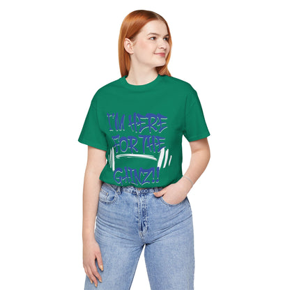 I'm Here For The Gainz! Gym Motivation T-Shirt - Funny Fitness Tee - Unisex XS-4XL