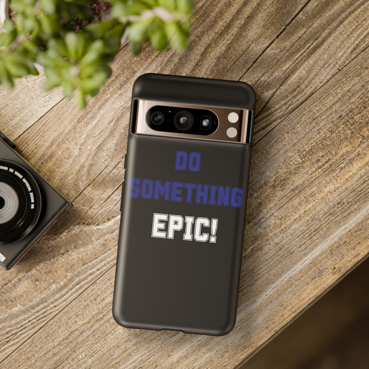 Phone Case - "Do Something Epic!" Motivational Protective Case - Fitness