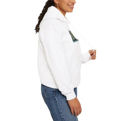 LIVE FIT Hoodie - Unisex Heavy Blend Sweatshirt - Fitness Gym Wear - Workout Apparel - S-5XL
