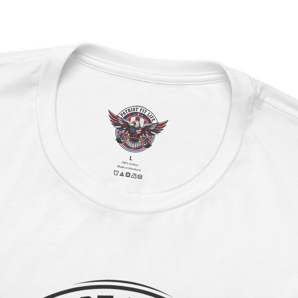 Patriot Fit Life Bald Eagle T-Shirt - American Flag Graphic Tee - Unisex Workout Shirt